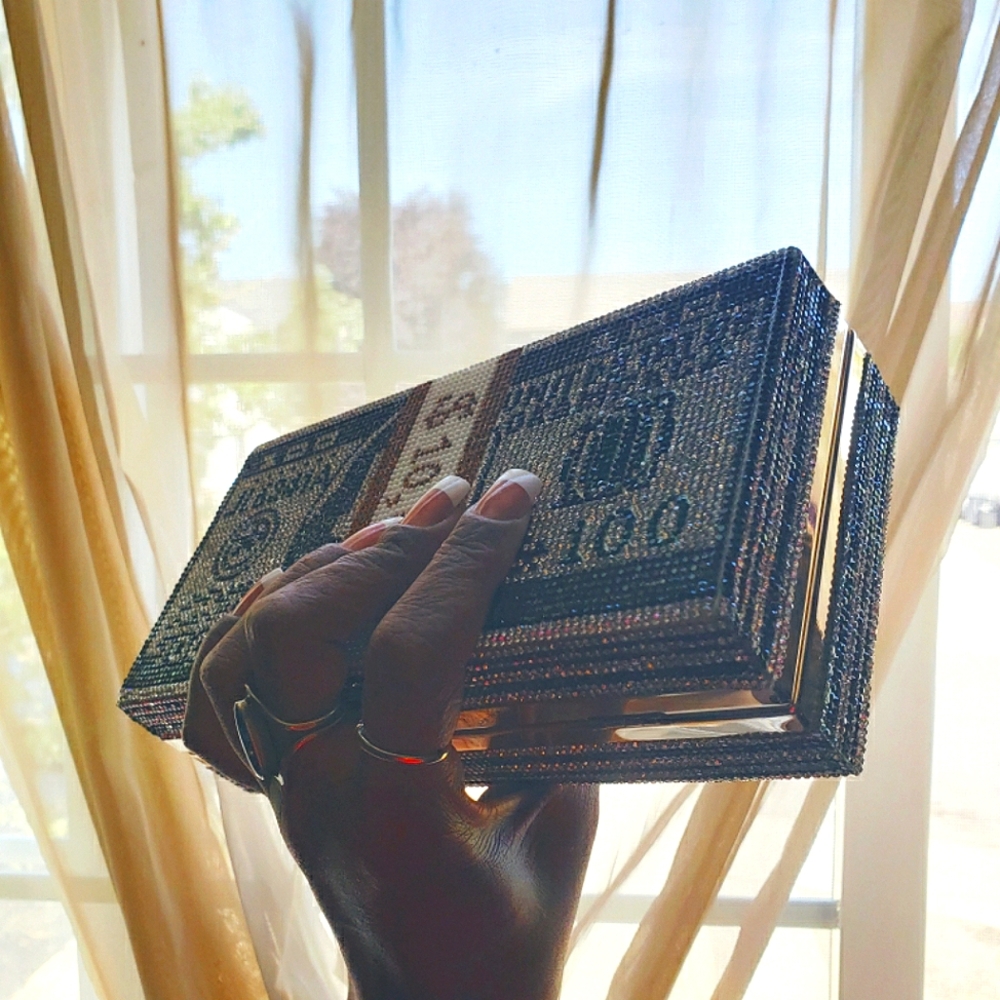 Stacks on Stacks Clutch - Picture 1 of 2